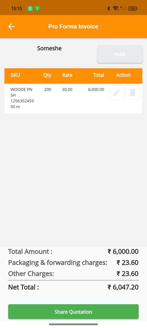 Vyoma Exim — sales and enquiry management dashboard